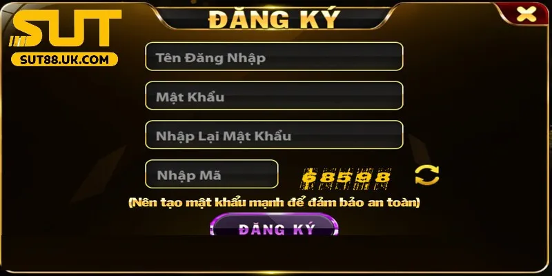 Truy cập nhà cái và chọn đăng ký